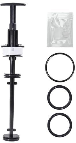 273241 Gruppo Stelo Pistone, Gruppo Stelo Pistone Per Valvola di Lavaggio, Scivolo in PVC da 2 Pollici Per Piscina e Spa, Compatibile Con Filtri Per Piscina di Tipo Sabbia O Terra di Diatomee