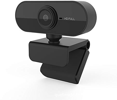 ZAICOLER Webcam für PC, 1080P Computerkamera mit Mikrofon, PC-Kamera, Webkamera für Desktop-Computer für Video (Black)