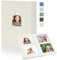 Vienrose Fotoalbum Einsteckalbum 10x15 cm | Leinen-Fotobuch für 60 Fotos mit Schreibfeld - Ideal für Baby, Hochzeit & Reisetagebücher (Beige)