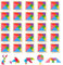UHETLET 30 Stück Tangram Holz Mitgebsel Kindergeburtstag Tangram Holzpuzzle Mini Tangram Puzzles Tangram Spiel Mitgebsel Set Tangram Puzzle Schulpuzzle Kleine Geschenke für Kinder Jungen Mädchen