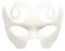 NPXUAMTJ Unpaintd Masquerades Paper Mache Verniciabile Halloween Cosplay Costumi Bambini Adulto