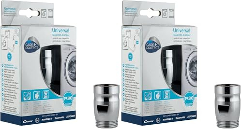 CARE+PROTECT Anticalcaire Magnétique pour Lave-Linge et Lave-Vaisselle - Universel - Élimine le Calcaire et Réduit les Consommations d'Energie - Prolonge la Durée de vie de la Machine - 1 unité
