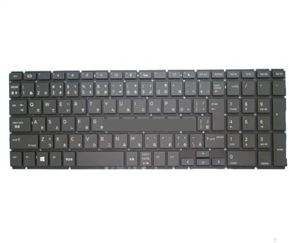 YANLUOZ Laptop-Tastatur für HP für ProBook 450 G6 G7 455 Schwarz ohne Rahmen Japanisch JP/Großbritannien UK/US(Japanese JP)