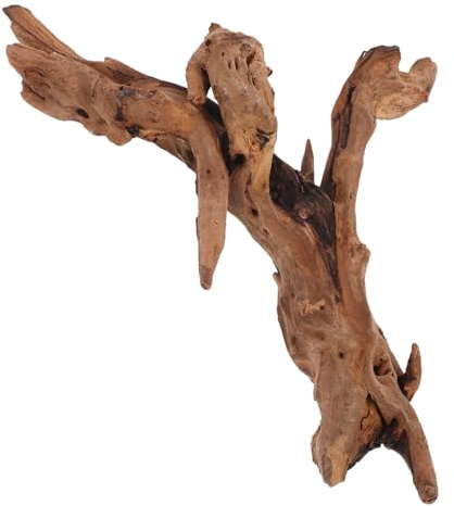 MAGICLULU Décoration D'aquarium en Bois Mort Artisanal pour Aquarium et Reptile, Forme Aléatoire, Fond Stable et Large, Utilisation Facile pour Paysage Délicat sous-Marin la Maison