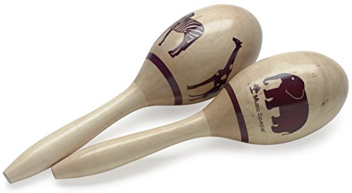 Stagg MRW-23 AFRICA 23 cm Wooden Maracas - Africa