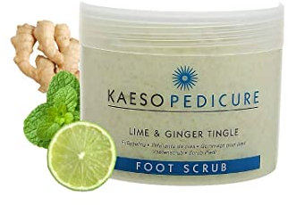 Kaeso Pedicure Lime & Ginger Tingle Foot Scrub 450ml