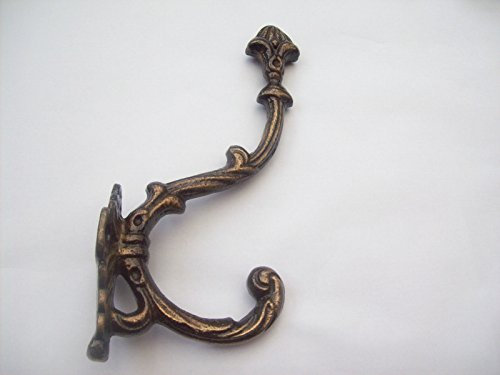 Ironmongery World Dekorative Fancy Gusseisen Hat & Coat Peg Flur Haken Bur...