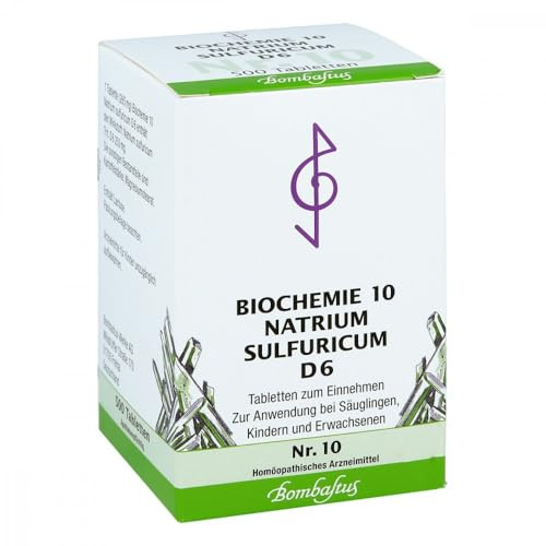 Biochemie 10 Natrium sulfuricum D6 Tabletten 500 stk