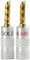 Goldkabel Profi HOHL-BANANA MKII Silber (4er Set)