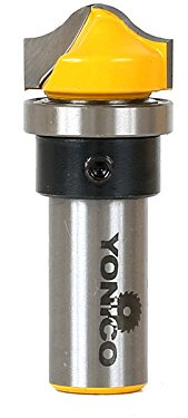 Yonico 14978 3/4-Inch Faux Panel Ogee Groove Template Router Bit 1/2-Inch Shank