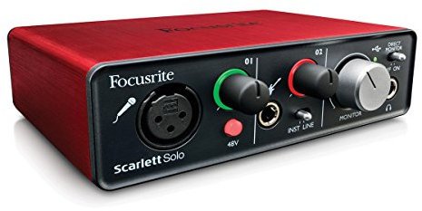 Focusrite – Scarlett Solo Interface audio USB 2.0