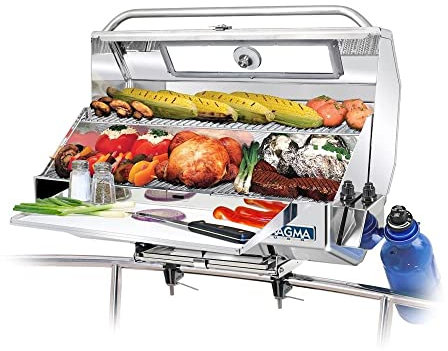 Magma Products, A10–1225–2 GS Monterey 2 Infra Rouge Gourmet Series Grill à gaz, en Acier Inoxydable Poli