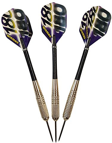 Roleo Steeldart Dart Pfeile R-3 Darts - 19g inkl. Dartbox