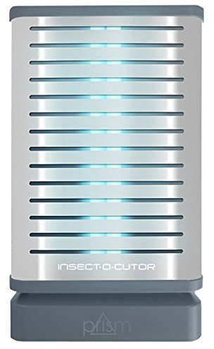 Insect-o-cutor Fliegenfalle „Prism drinnen – Mückenbekämpfung – Elegantes Design – Tisch- oder Wandmontage – Kleine Büros, Cafés – Tragbar, Grau