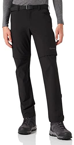 Gonso Portland, Lange Herren Fahrradhose mit Zipp-Off-Funktion, Wasser- und fleckabweisend, Relax Gel Comfort Sitzpolster, Weite Passform