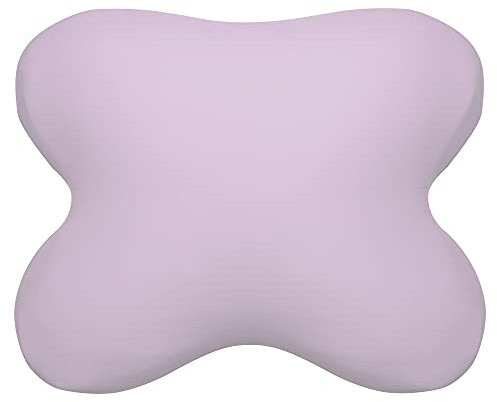 Edda Lux Bezug passend für Tempur OMBRACIO Schlafkissen, 60/56 x 50/48 cm, formbeständiger Jersey Kissenbezug für Schmetterlingskissen, aus 100% Baumwolle, in Lavendel