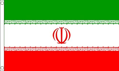 Iran Flag 5 x 3 FT - 100% Polyester With Eyelets FlagSuperstore©