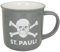 FC St. Pauli Kaffeebecher Grau-Weiß