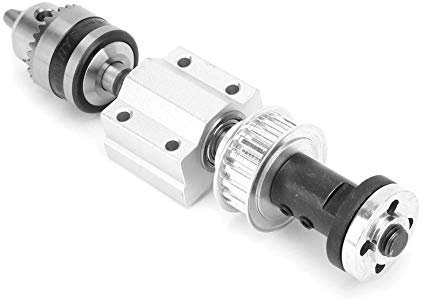Spindeleinheit ohne Antrieb, DIY-Bohrfutterset mit glatter Rotation und Schraubenhülse für DIY-Bankbohrer