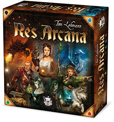 Asmodee - Res Arcana, Kartenspiel, 12+ Jahre, 2-4 Spieler, Ausgabe auf Italienisch