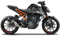 ARider Dekor für KTM Duke 125/390 2017-2020 Aufkleber und Sticker Kit (Weiß)