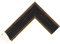 Customisable Bezel for the Samsung Frame TV (55 inch model) (Cushion Black 68mm)