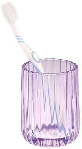bremermann Glass Toothbrush Holder Toothbrush Glass, Tumbler (lavender)
