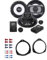 Crunch GTI 6.2C Lautsprecher mit Einbauset passend für Opel Corsa D ab 2006 Türen vorne 400 Watt 165mm 2 Wege Kompo