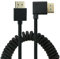 Uonecn Cable HDMI a HDMI 8K 2.1 para Sony a7iv, cable en espiral HDMI de alta velocidad de 48 Gbps para Atomos Ninja V, monitor Feelworld, para Canon C300, Z CAM E2