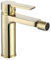 Rea ARGUS GOLD Bidetarmatur, Messing-Einhebelmischer für WC, WC, Badezimmer (Gold)