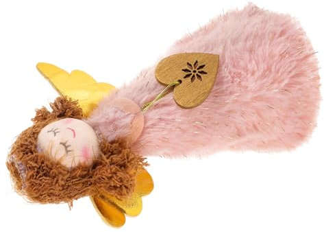 Zerodeko 2 STK Weihnachtsdekorationen Weihnachtsengel Weihnachtsbaum hängende Dekoration weihnachtsbaumengel weihnachtsbaumdeko Ornament Weihnachtsverzierung Engel Christbaumspitze Jesus