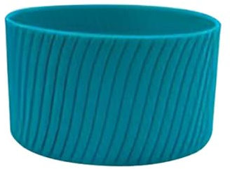 Generic Silicone Cup Sleeve, Heat-Resistant, Friction Boost, 8cm Diameter, Dark Green, 1 Count