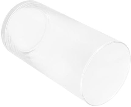 FUNOMOCYA Cylinder Shaped Transparent Glass Vase for Flower Arranging Hydroponic Plant Holder Decorative Centerpiece for Weddings and Home Decor Design