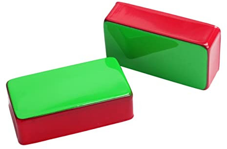 SHOWERORO 2stücke Fully Enclosed Pickup Cover Gitarre Metall-humbucker Und Single Coil Messing Mit Rotem Boden Schützt Vor Schweiß Und Korrosion Für Musikauftritte