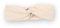 hutch&putch Premium Musselin-Stirnband für Damen - Haarband aus 100% Bio-Baumwolle - weiches Haarband mit Gummizug - Boho Stirnband mit starkem Halt ohne Knickstelle - 4 Jahreszeiten (Beige)