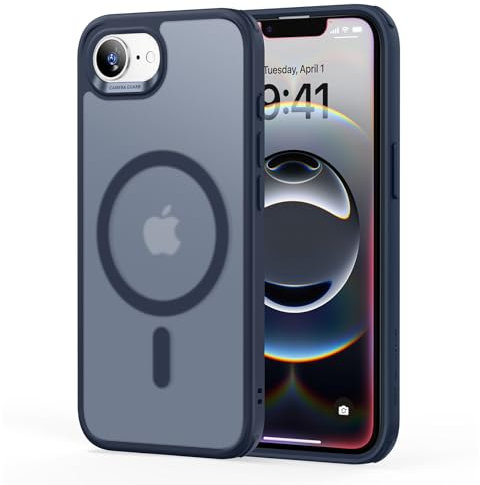 ESR für iPhone 16e Hülle, kompatibel mit MagSafe, zertifizierter Militärschutz, Starke Magnetkraft, stoßfest und Kratzfest, magnetische Handyhülle, iPhone 16e Case, Classic Hybrid Hülle, Blau