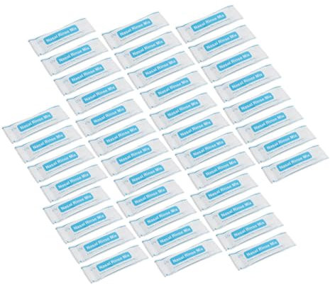 TOVINANNA 80stücke Nasensalzpakete Nasenhöhlenschutz Kochsalzlösung Nasenreinigung Instant Spülmischung Für Tägliche Pflege Und Nasenhygiene Bei Staubbelastung Und Anderen Nasenbeschwerden