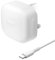 Belkin BoostCharge 20W Cubic Wall Charger, USB-C Power Delivery Fast Charging for Apple iPhone 16, Samsung Galaxy S25, iPad, AirPods & More with USB-C to C Cable included - White