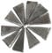 SHINEOFI 20pcs Carbon Steel Hammer Wedges Axe Handle Fixing Tool Replacement Wedges for Axe Head