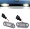 Fouedy For VW Golf MK3 for Skoda Octavia I Auto Illumination Licence Plate Parts LED Car License Number Plate Light Lamp Bulbs