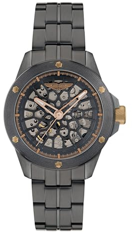Aston Martin Herren Automatik Uhr Armbanduhr AML Thrill MTRR1 Titan