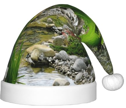 Pidgazdfgv Sombreros de fiesta de Navidad de hierba verde de primavera para niños, festivos, perfectos para Navidad, celebraciones, Año Nuevo