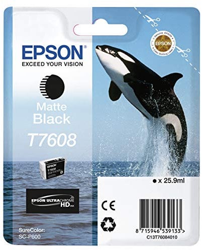 Epson 235H388 T76084010 Tintenpatronen, 26 ml, matt schwarz