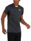 TCA Men's Atomic Quick Dry T Shirt, Gym Sports Running Top for Men, Lightweight Breathable Moisture Wicking Active Athletic Short Sleeve Shirt - Graphite, L