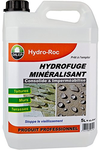Hydro-roc - hydrofuge minéralisant DALEP - 5 Litres