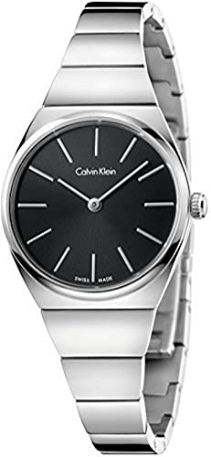 Calvin Klein DamenArmbanduhr Analog Quarz Edelstahl K6C23141