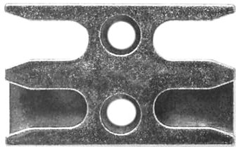 Avocet S107 Keep Plate Striker Mushroom Upvc Window Lock