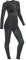 icefeld®: Sport Ski- Thermounterwäsche-Set für Damen Seamless (nahtfrei) in schwarz/grau M