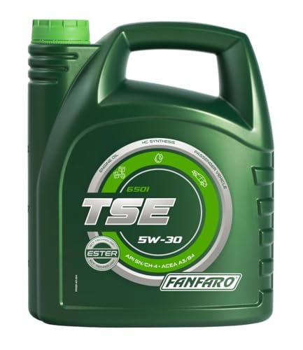 FANFARO Motoröl 5W-30 TSE Teilsynthetiköl Motor Öl ACEA A3/B4 API SN API CH-4 4L Kompatibel mit VW Golf 7 Schrägheck 5G1, BQ1, BE1, BE2 Golf 4 Schrägheck 1J1 Golf 6 5K1 Golf 5 Schrägheck 1K1 POLO 9N
