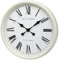 Fox and Simpson Grand Central Station Wanduhr, extragroß, 50 cm, cremefarben